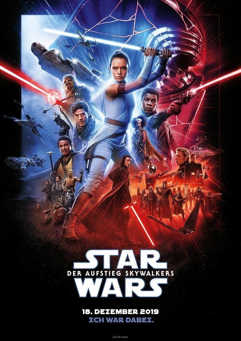 Star Wars: Episode IX – The Rise of Skywalker (2019) สตาวอร์กำเนิดใหม่ลุคสกายวอร์คเกอร์